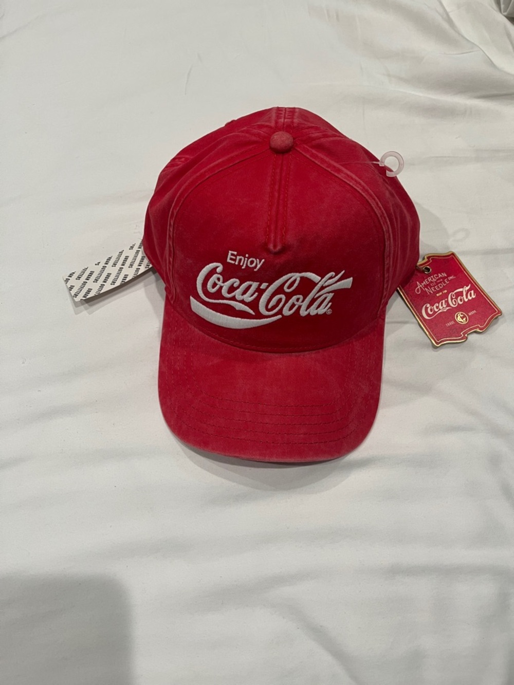 Coca-Cola Red Cap with White Script Logo